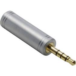 BKL Electronic 1103098 1103098 Audio/phono Adapter [1x Jack plug socket 3.5 mm] Gold